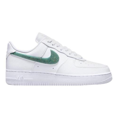 Nike Glitter Swoosh Grön Låg Begränsad Upplaga White, Dam