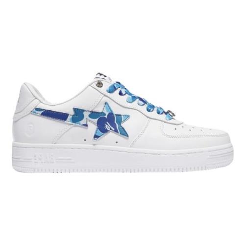 Nike Begränsad upplaga Bape Sta Low Blå Camo White, Herr