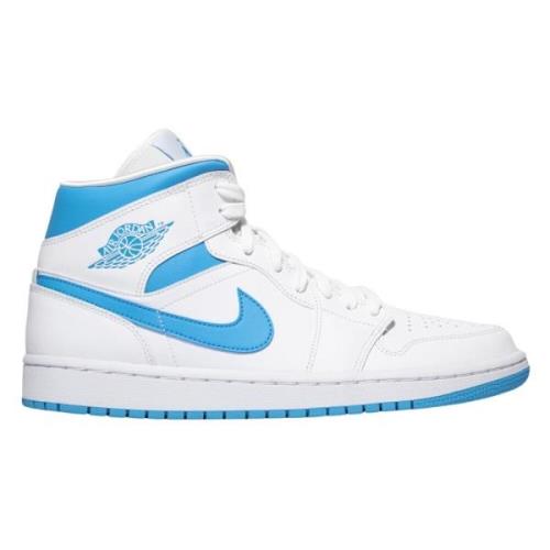 Nike Begränsad upplaga Air Jordan 1 Mid UNC White, Herr