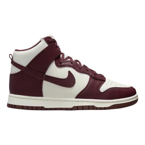 Nike Burgundy Crush High Top Sneakers Multicolor, Herr