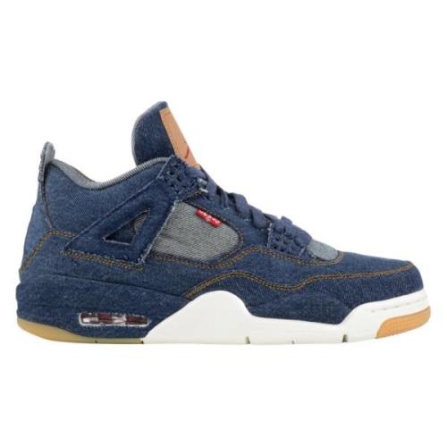 Nike Begränsad Upplaga Retro Levis Denim Skor Blue, Herr