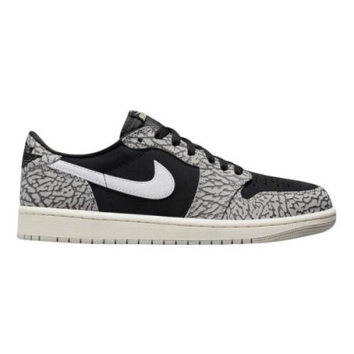 Nike Retro Low OG Black Cement Sneakers Multicolor, Herr