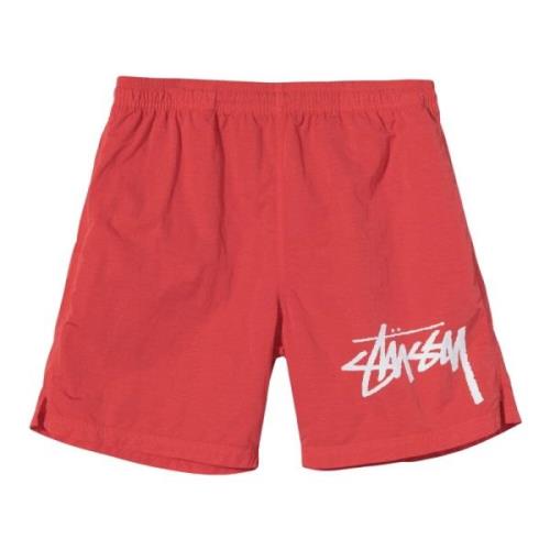 Nike Begränsad upplaga Stussy badshorts röd Red, Herr