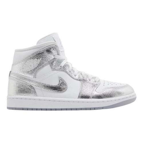 Nike Begränsad upplaga Metallic Silver Air Jordan 1 Gray, Herr