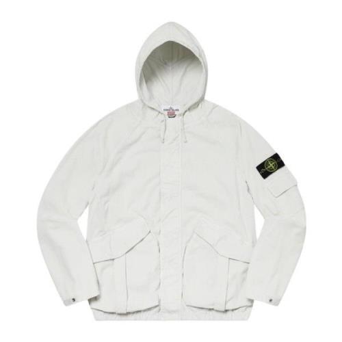 Stone Island Begränsad upplaga Corduroy Jacket Gray, Herr