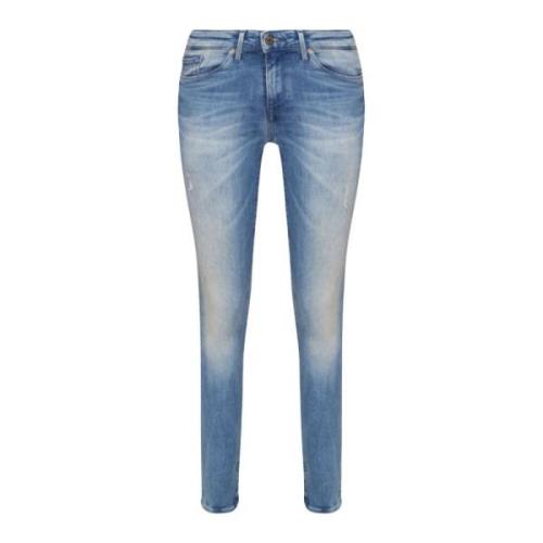 Tommy Hilfiger Heritage Como Jeggings för kvinnor Blue, Dam