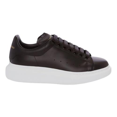 Alexander McQueen Svart Vit Sula Sneaker Black, Herr