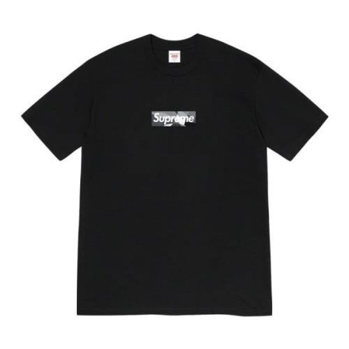 Supreme Begränsad upplaga Box Logo Tee Svart Black, Herr