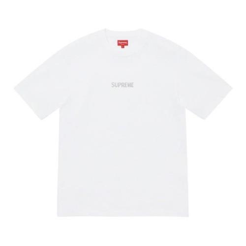 Supreme Begränsad upplaga Bullion Logo T-shirt White, Herr