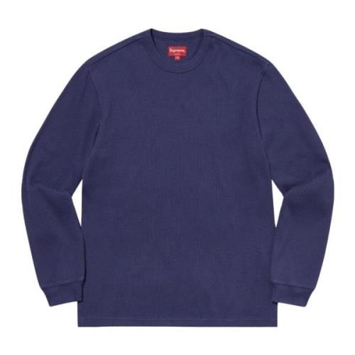 Supreme Begränsad Upplaga Termisk Tvättad Navy Blue, Herr