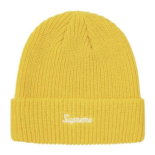 Supreme Gul Loose Gauge Beanie Limited Edition Yellow, Unisex