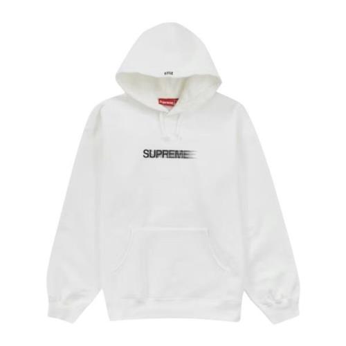 Supreme Motion Logo Hoodie Vit White, Herr