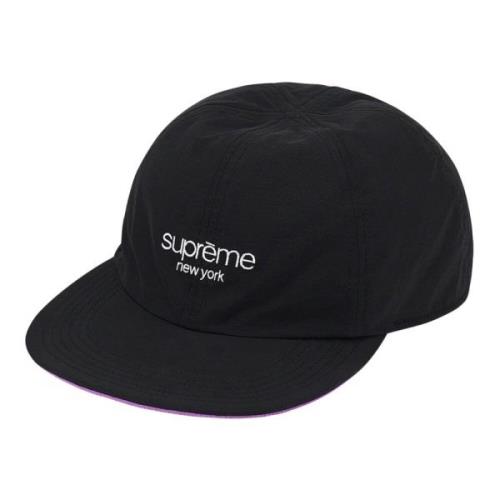 Supreme Klassiskt Logga Vändbar 6-panel Svart Keps Black, Herr