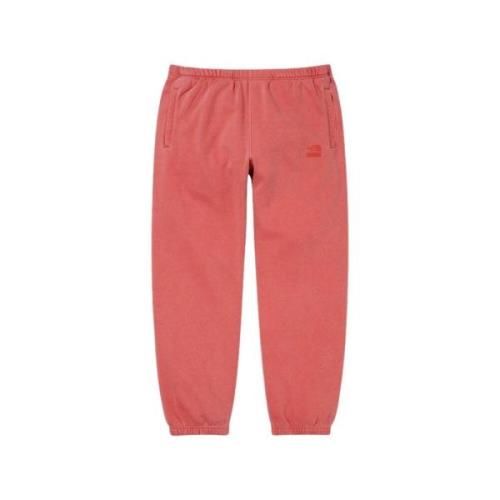 Supreme Begränsad upplaga röd pigment sweatpant Red, Herr