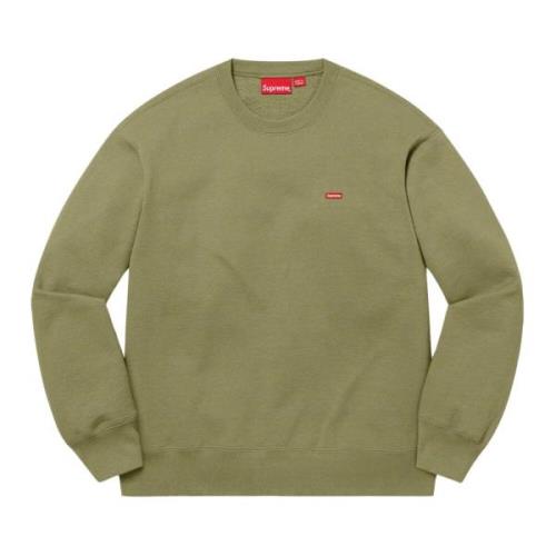 Supreme Begränsad upplaga Crewneck Ljus Oliv Green, Herr