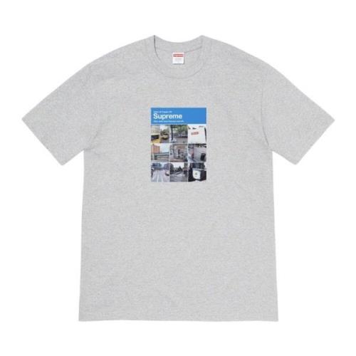 Supreme Begränsad upplaga Bekräfta Tee Heather Grey Gray, Herr