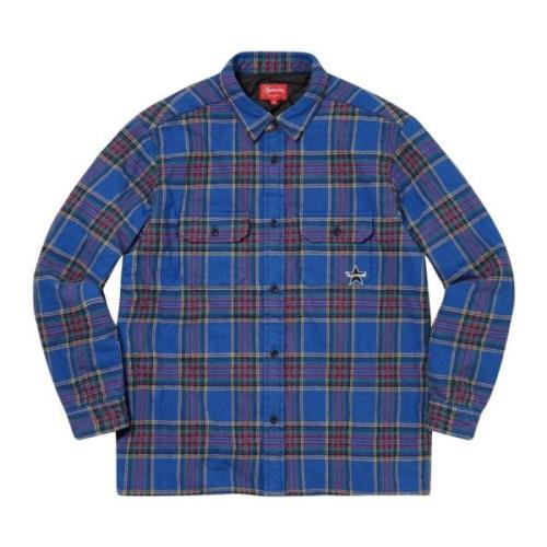 Supreme Quiltad Rutig Flanellskjorta Multicolor, Herr