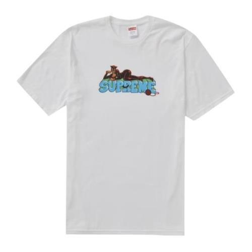 Supreme Catwoman Tee Limited Edition Vit White, Herr