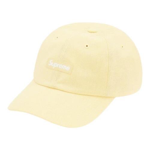 Supreme Begränsad upplaga Borstad Cordura Boxkeps Yellow, Unisex