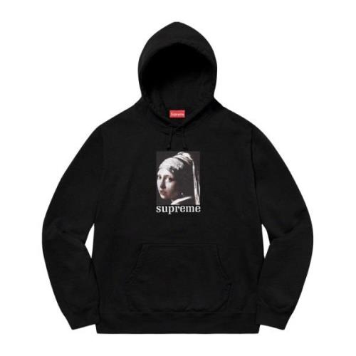 Supreme Begränsad Upplaga Pärlhuvtröja Svart Black, Herr