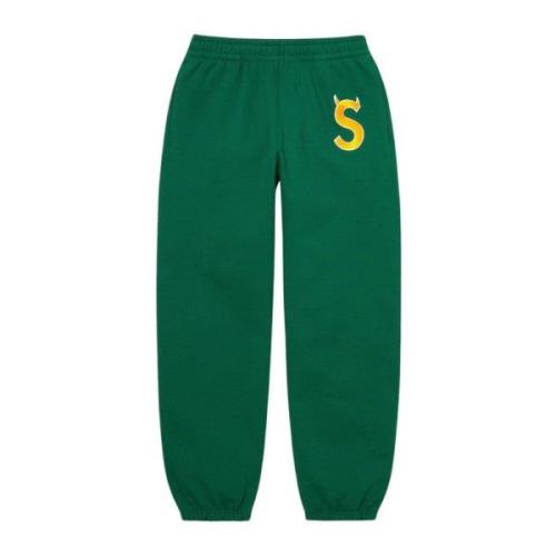 Supreme Begränsad upplaga Logo Sweatpant Mörkgrön Green, Herr