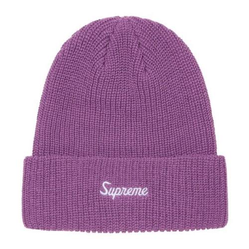 Supreme Begränsad upplaga Löst Mått Mössa Ljus Lila Purple, Unisex