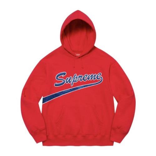 Supreme Röd Tail Hooded Sweatshirt Limited Edition Red, Herr