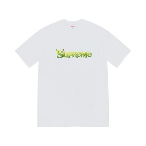 Supreme Shrek Cartoon Tee Limited Edition White, Herr