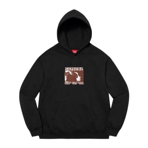 Supreme Dog Eat Dog Hoodie Limited Edition Black, Herr