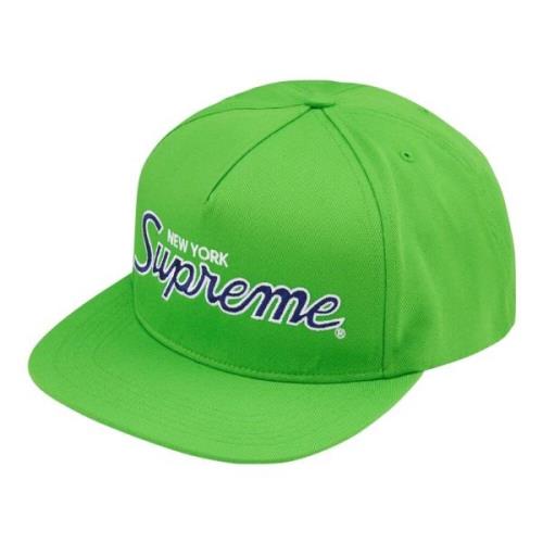 Supreme Klassiskt Team 5-Panel Grön Mössa Green, Unisex