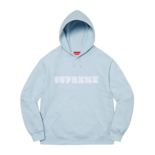 Supreme Begränsad Upplaga Spets Huvtröja Ljusblå Blue, Herr