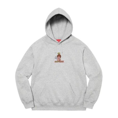 Supreme Begränsad upplaga Angel Hoodie Heather Grey Gray, Herr