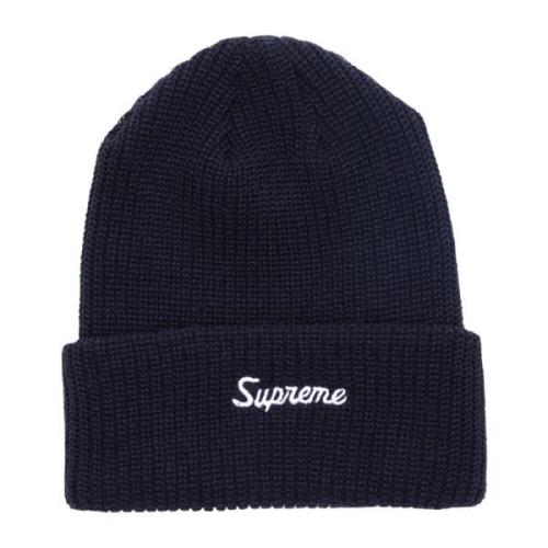 Supreme Begränsad upplaga löst mått mössa Blue, Unisex