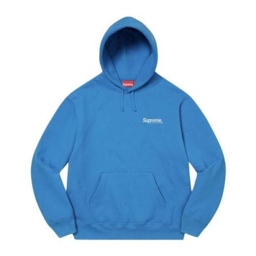 Supreme Begränsad Upplaga Blå Hoodie Blue, Herr