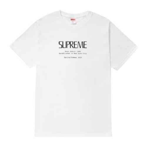 Supreme Begränsad upplaga Anno Domini Tee Light White, Herr