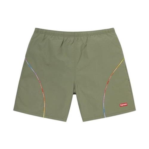 Supreme Gradient Piping Water Shorts Limited Edition Green, Herr