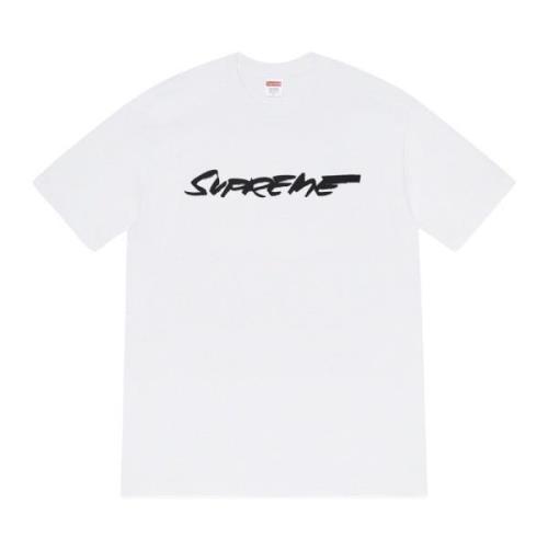 Supreme Begränsad Upplaga Logo Tee Vit White, Herr