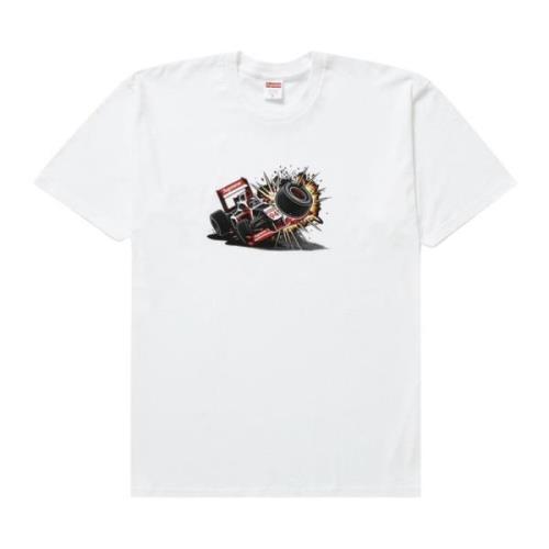 Supreme Begränsad upplaga Crash Tee Vit White, Herr