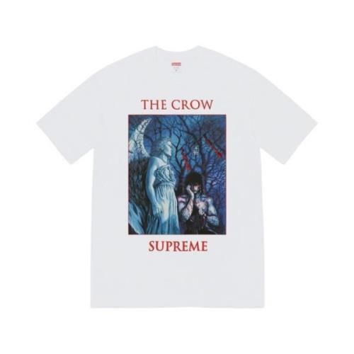 Supreme Begränsad upplaga The Crow Tee Vit White, Herr