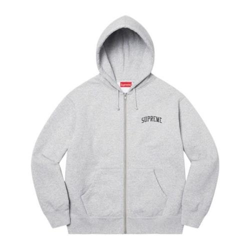 Supreme Begränsad upplaga huvtröja Heather Grey Gray, Herr