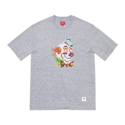 Supreme Paillett Clown Topp Grå Gray, Herr