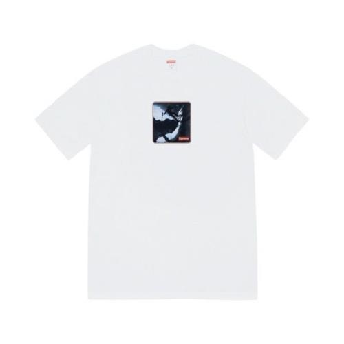 Supreme Röd Skater Shadow Tee Limited Edition White, Herr