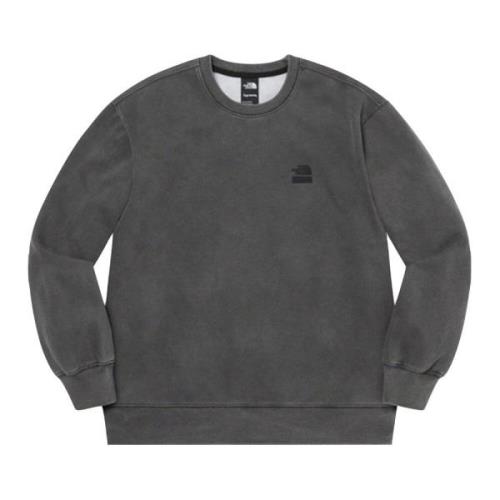 Supreme Begränsad upplaga Pigmenttryckt Crewneck Svart Black, Herr