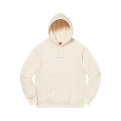 Supreme Exklusiv Hoodie Naturlig Beige, Herr