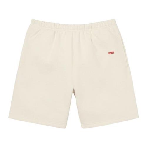 Supreme Naturlig Box Sweatshort Begränsad Upplaga Beige, Herr