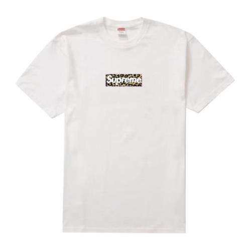 Supreme Begränsad upplaga Shanghai Box Logo Tee White, Herr