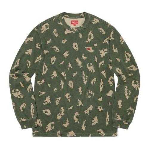 Supreme Begränsad Upplaga Olive Russian Camo Långärmad T-shirt Green, ...