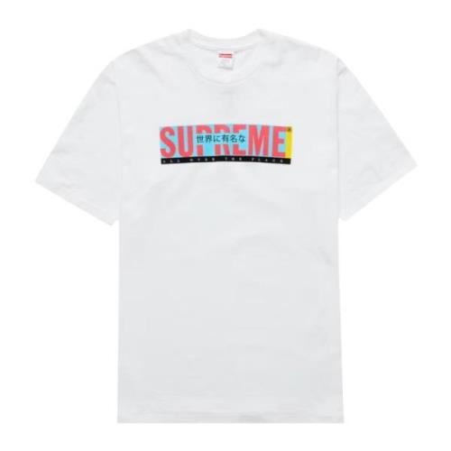 Supreme Klassisk All Over Vit Tee White, Herr