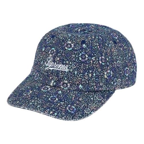 Supreme Liberty Floral 6-Panel Hat Blue Blue, Unisex