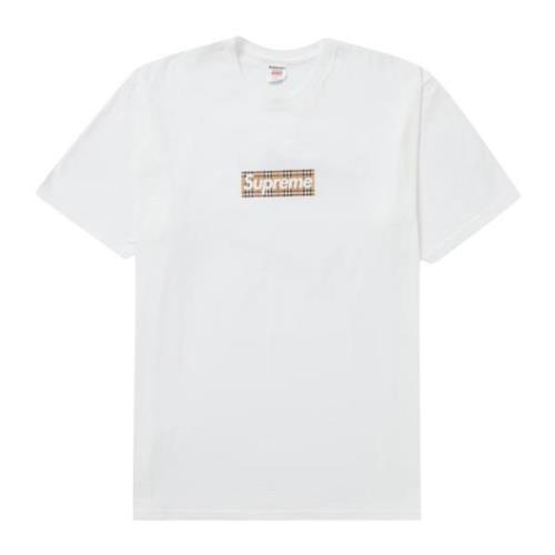 Supreme Begränsad upplaga Box Logo Tee Vit White, Herr